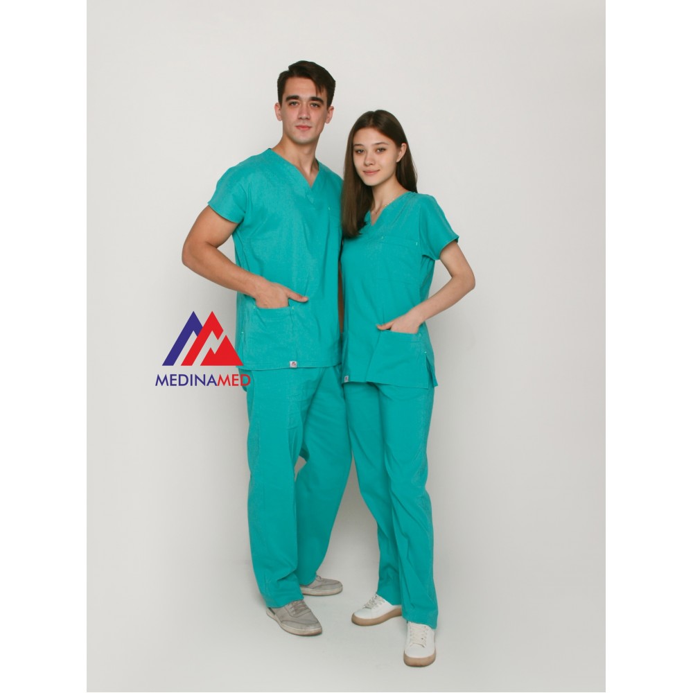 Грейс унисекс фасон бирюзовый